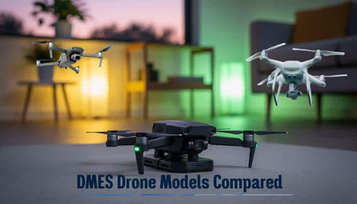 DMES Drone Models Compared - Robo Drone Tech - RoboDroneTech DMES Drone models comparison featuring foldable camera drones with HD imaging, FPV flight, altitude hold, and beginner-friendly controls to help buyers compare affordable DMES Drone options in 2026.
