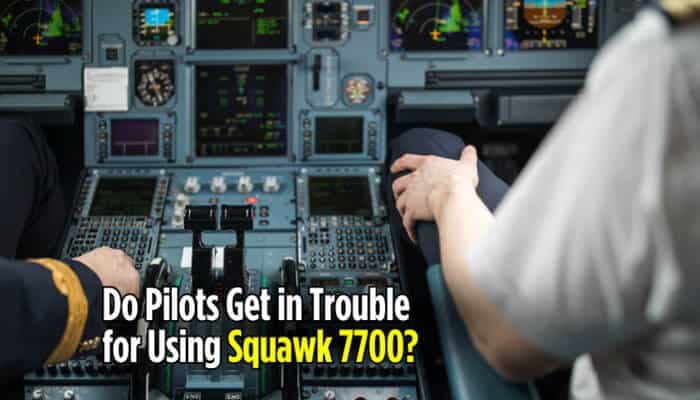 Do Pilots Get in Trouble for Using Squawk 7700 - Robo Drone Tech - RoboDroneTech Squawk 7700 emergency code in an aircraft cockpit, illustrating how pilots use the transponder to alert air traffic control during a distress or urgency condition.